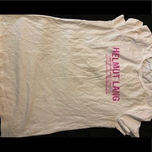 Used worn once great condition helmut Lang T-shirt